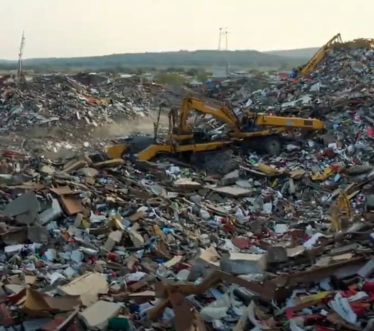 Resource Recovery of C&D，Powerful Combination of Optical Sorter + AI Robot System